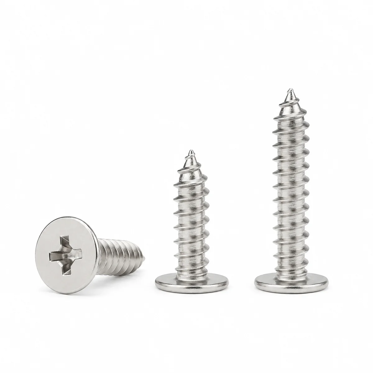 Thin Head Screws — 304 Stainless — product photo