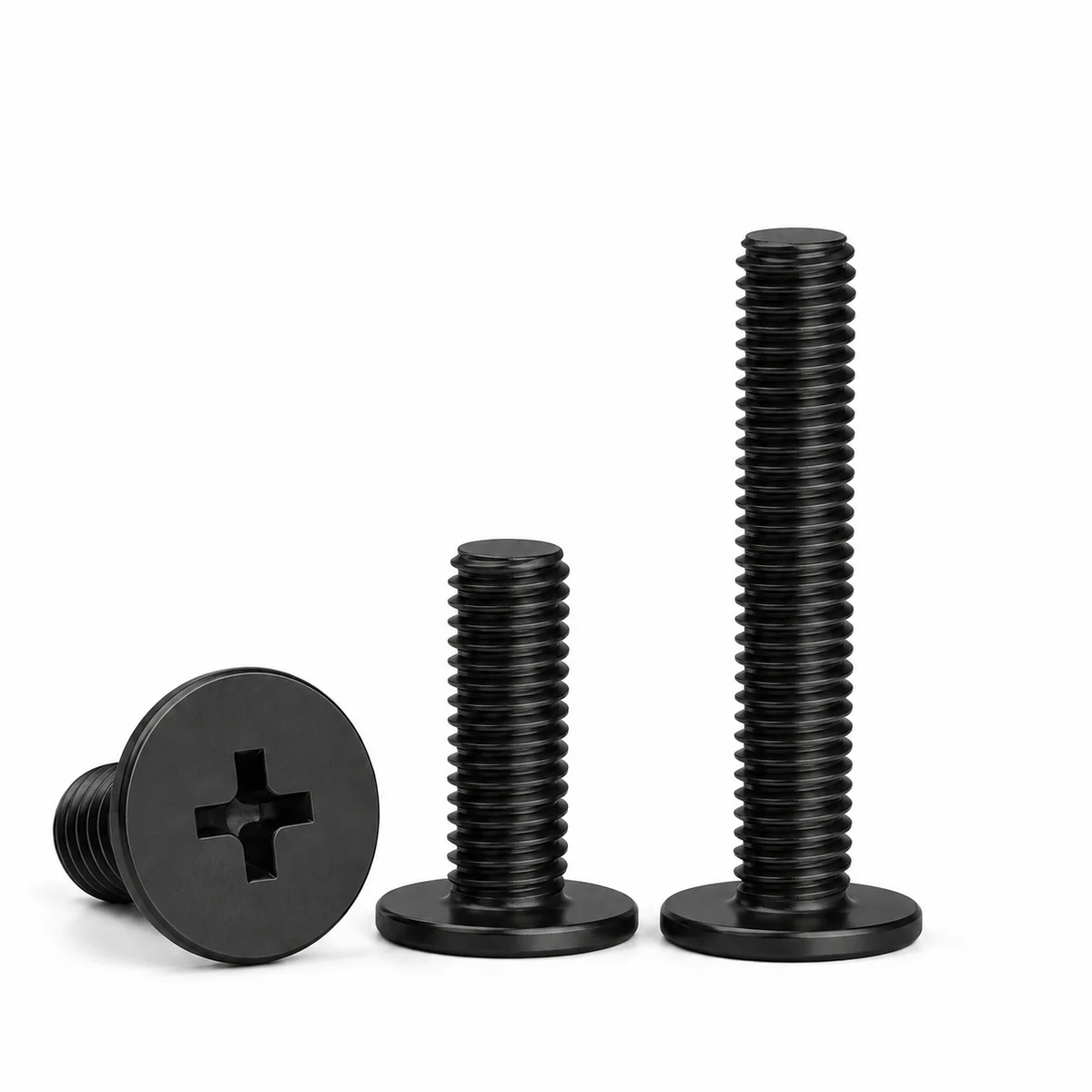 Pan Head Machine Screws (CM Series) — Black Oxide — product photo