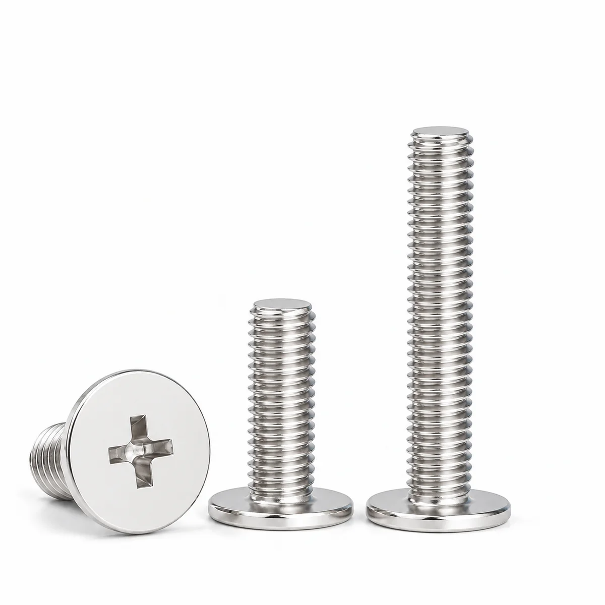 Pan Head Machine Screws (CM Series) — Nickel Plated — product photo