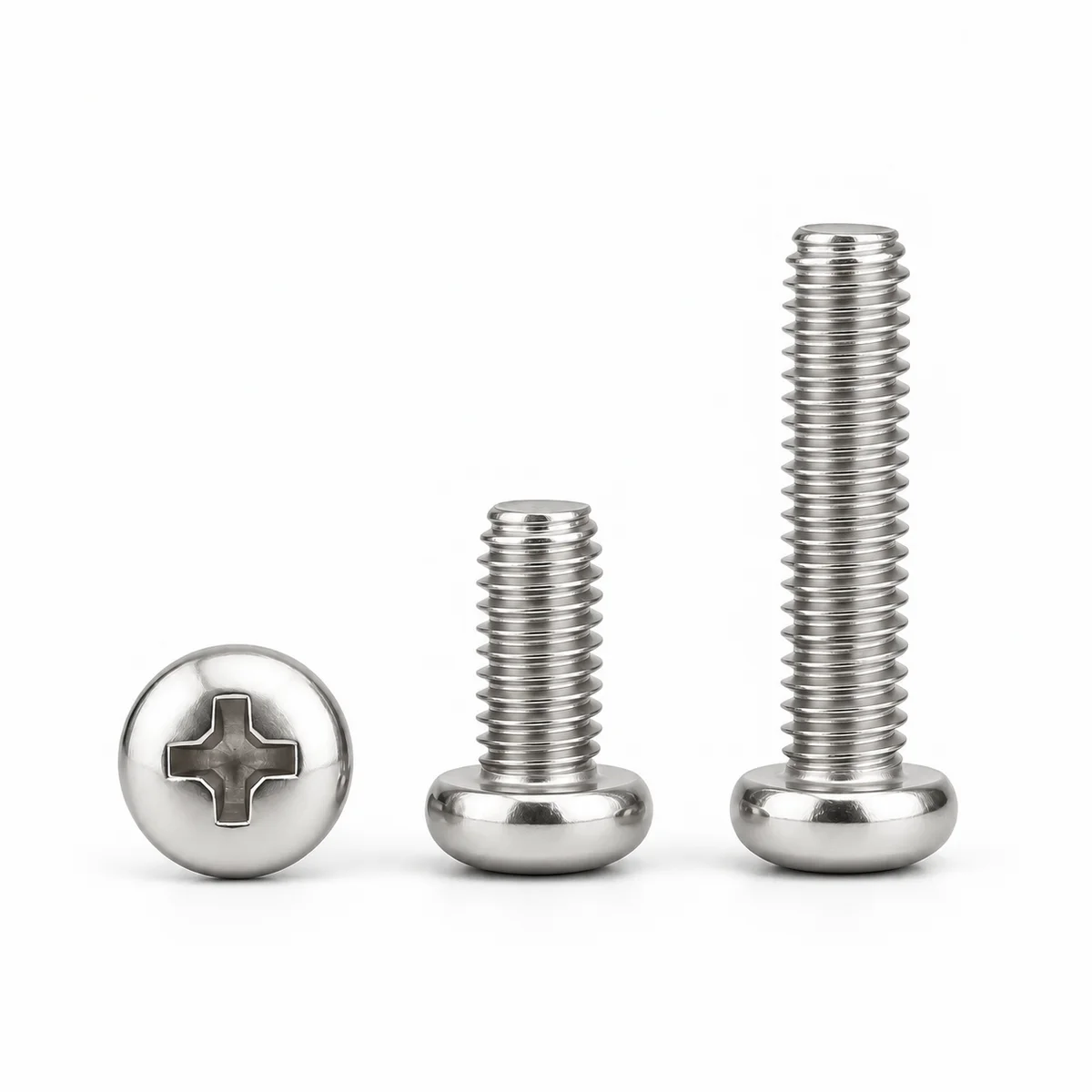 Small Machine Screws — Nickel Plated — product photo